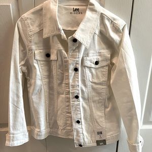 White Jean Jacket